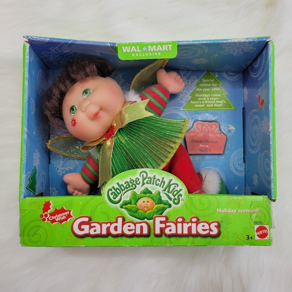 Cabbage Patch Kids Other - Cabbage Patch Kids Christmas Garden Fairies Fairy Doll